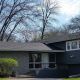 new asphalt shingle roof on a ranch home