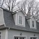 Grey Composite Shingle Roof Replacement and Installation For Home Spring Summer Fall