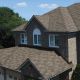 residential roofing shingles installed on home