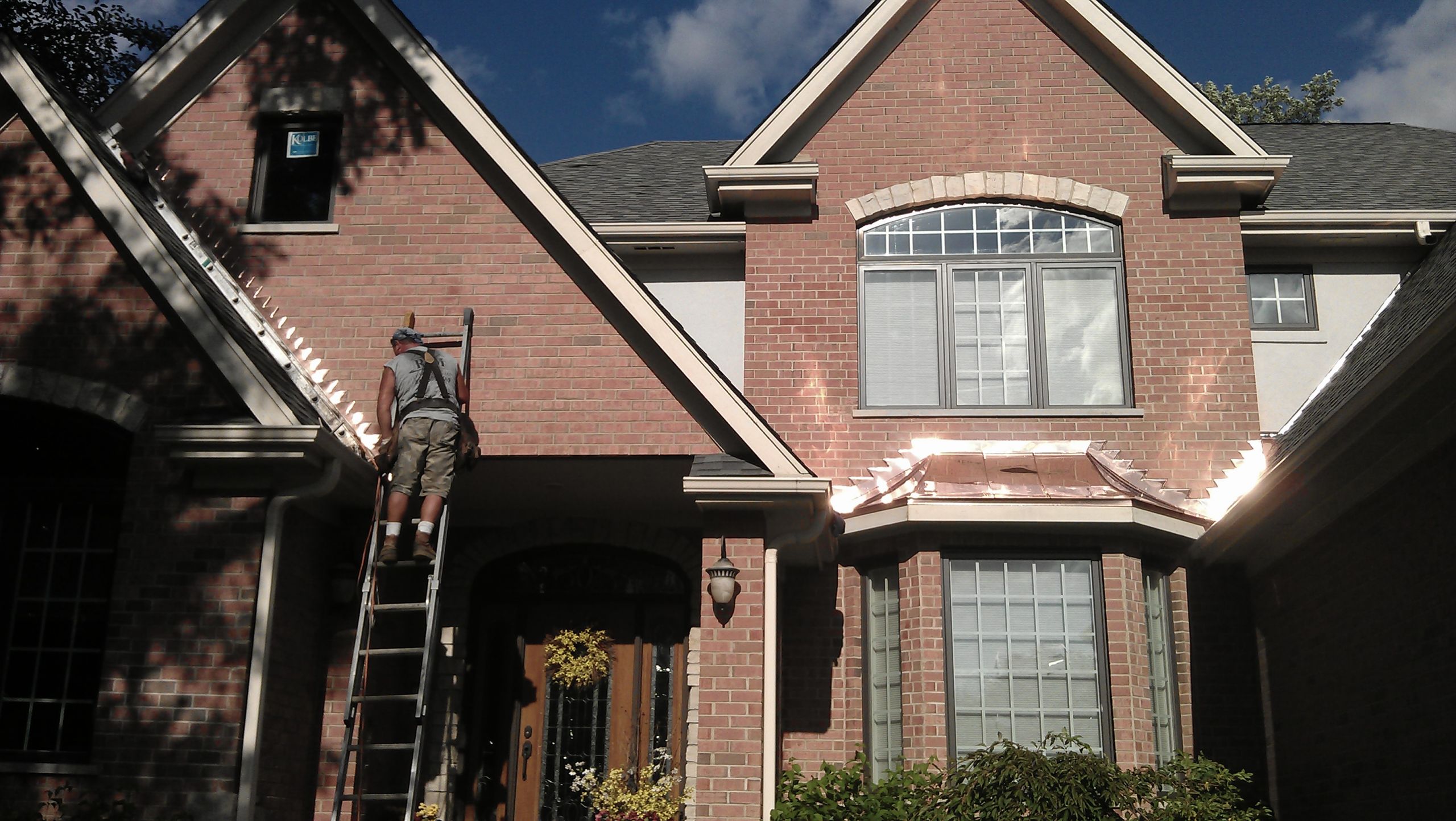 Local Copper Metal Roof Accent For Residential Home Installation and Replacement